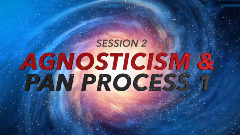 Session 2: Agnosticism and Pan Process 1