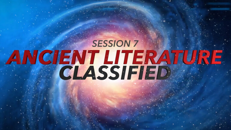 Session 7: Ancient Literature Classified